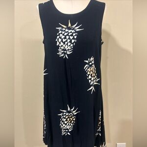 Peppermint Bay black pineapple dress